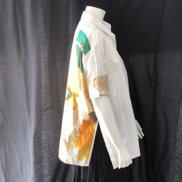 NWOT Acne Studios Oversize Short Sleeve Top Sz M - Picture 4 of 7